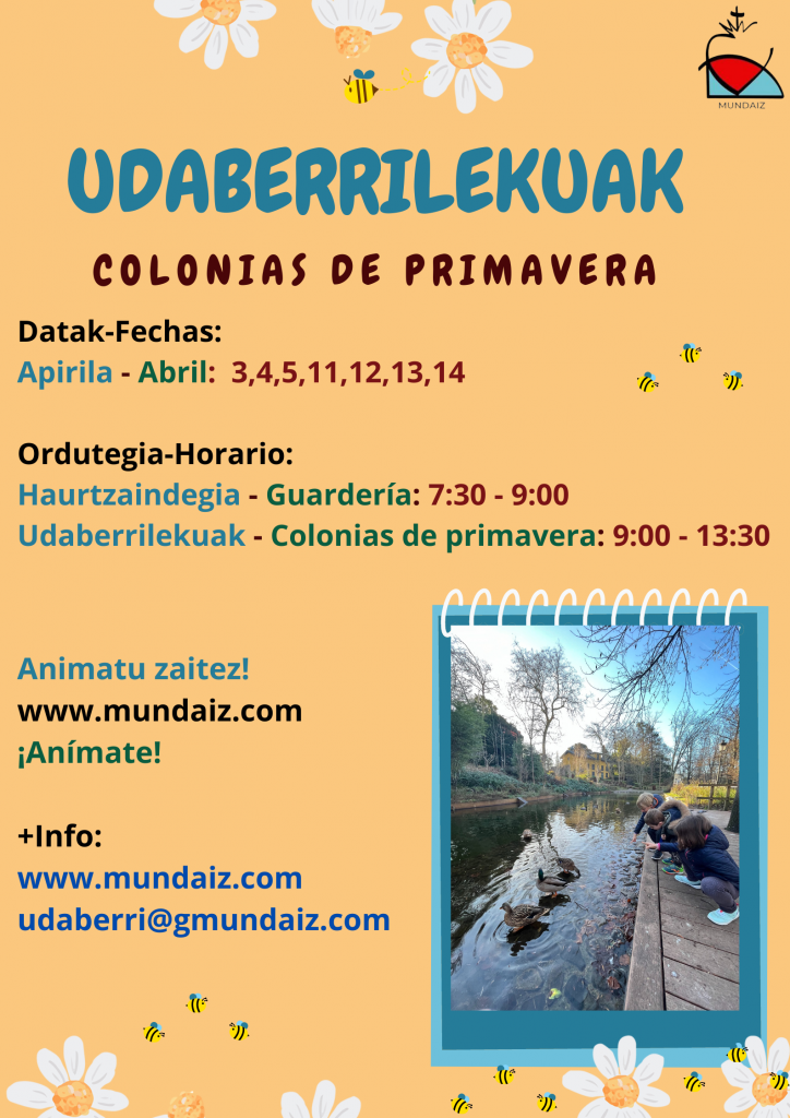 Colonias de primavera 2022-2023